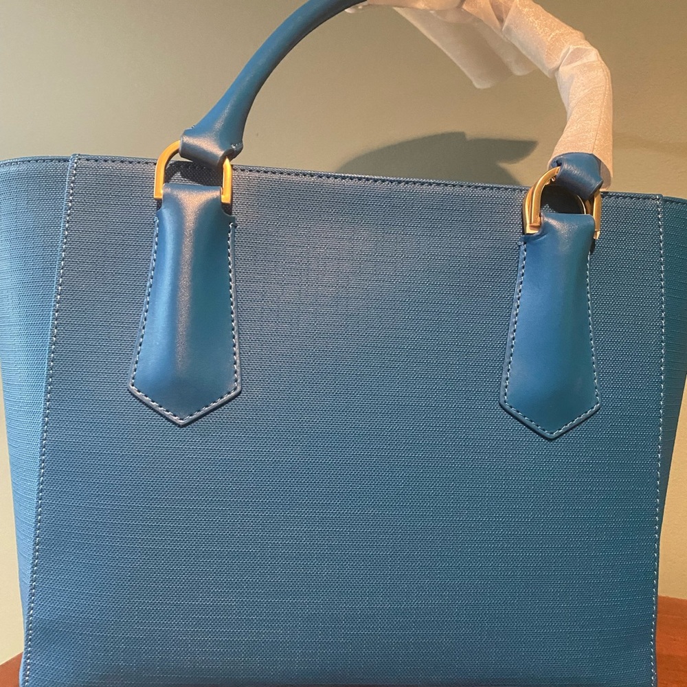 Dagne Dover MidiTote in Pacific Blue